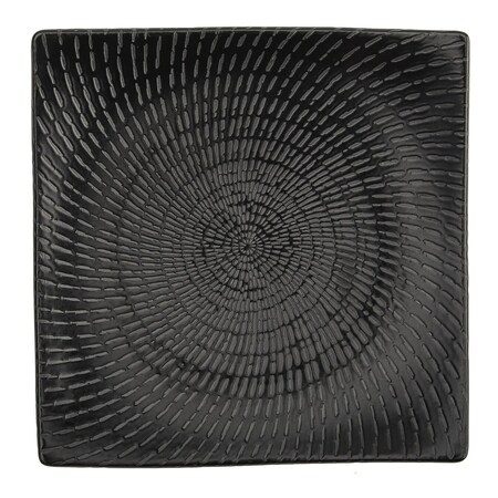 Oneida Hospitality Urban Black Curve Sq Plt 7 In 12PK L6250000123S